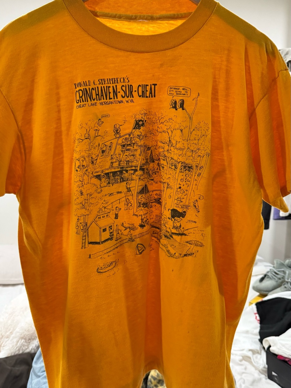 VTG-Grinchaven-Sur-Cheat Graphic Tee- Morgantown WV